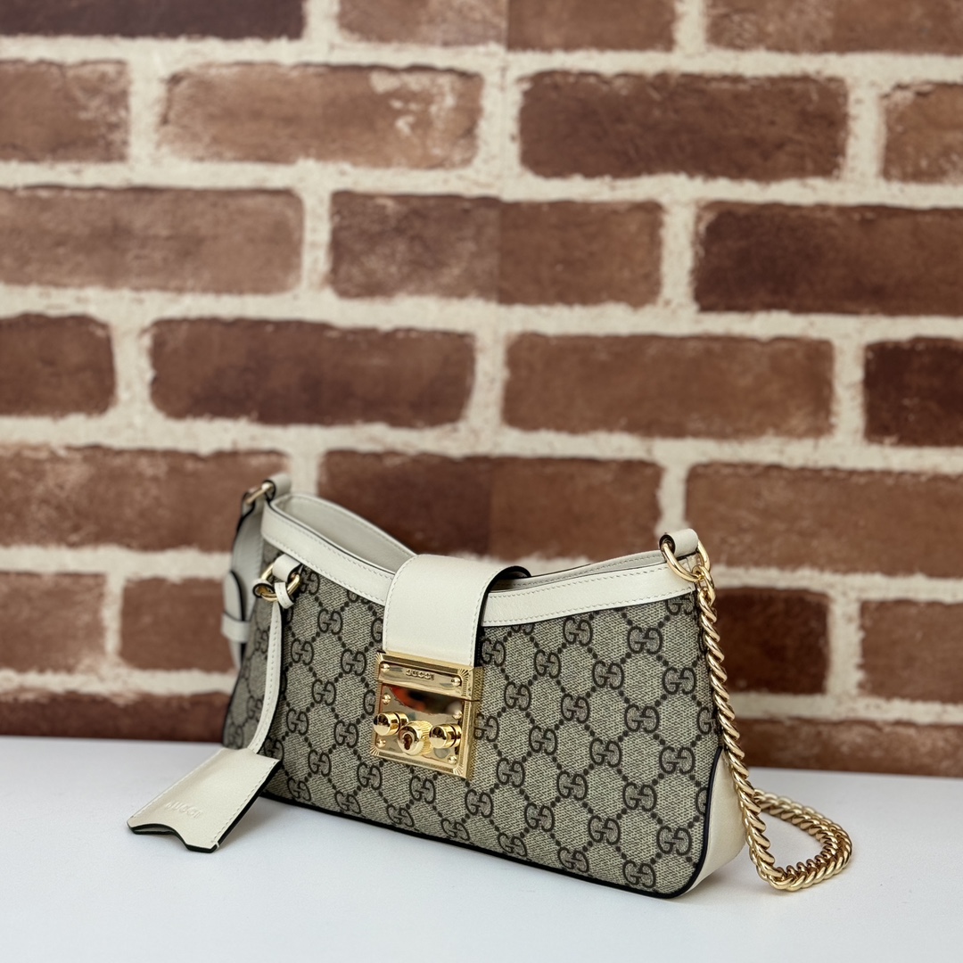 Gvc*1 Padlock Small Shoulder Bag-23.5*15*6CM