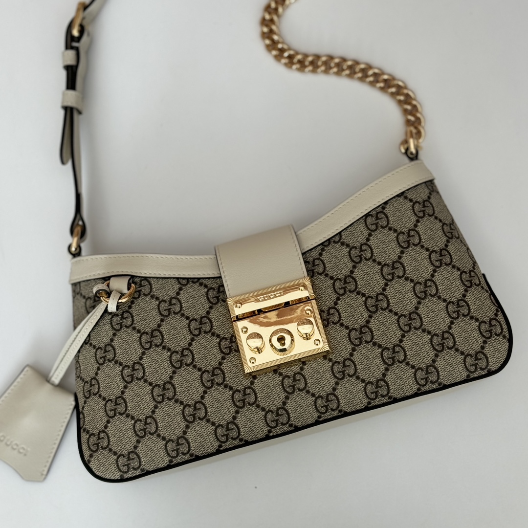 Gvc*1 Padlock Small Shoulder Bag-23.5*15*6CM