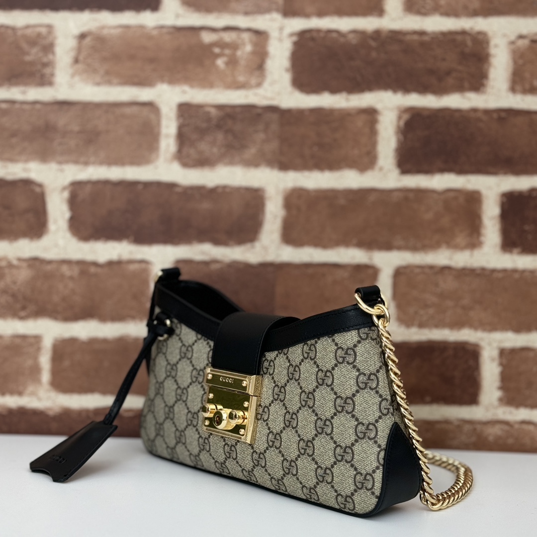 Gvc*1 Padlock Small Shoulder Bag-23.5*15*6CM