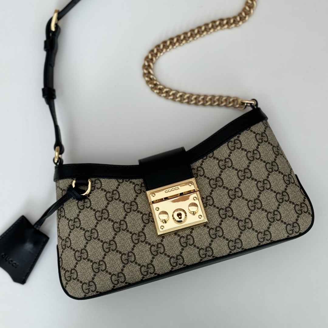 Gvc*1 Padlock Small Shoulder Bag-23.5*15*6CM