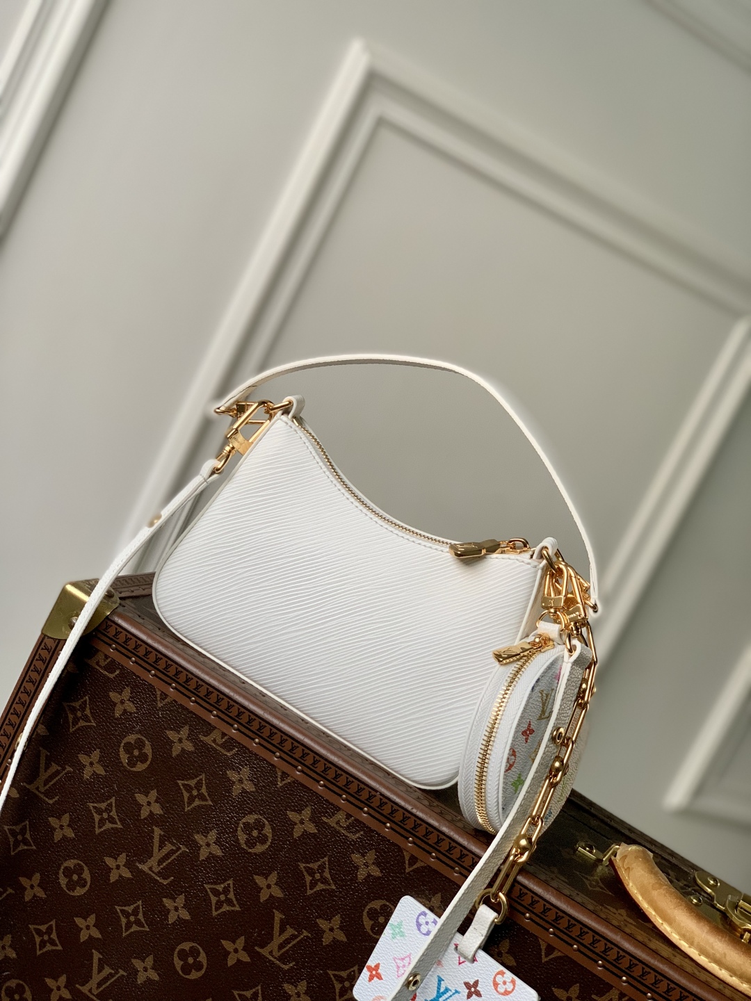 LV x TM Marellini Epi Leather - Women - Handbags-M13099-13.5 x 6.5 x 19CM