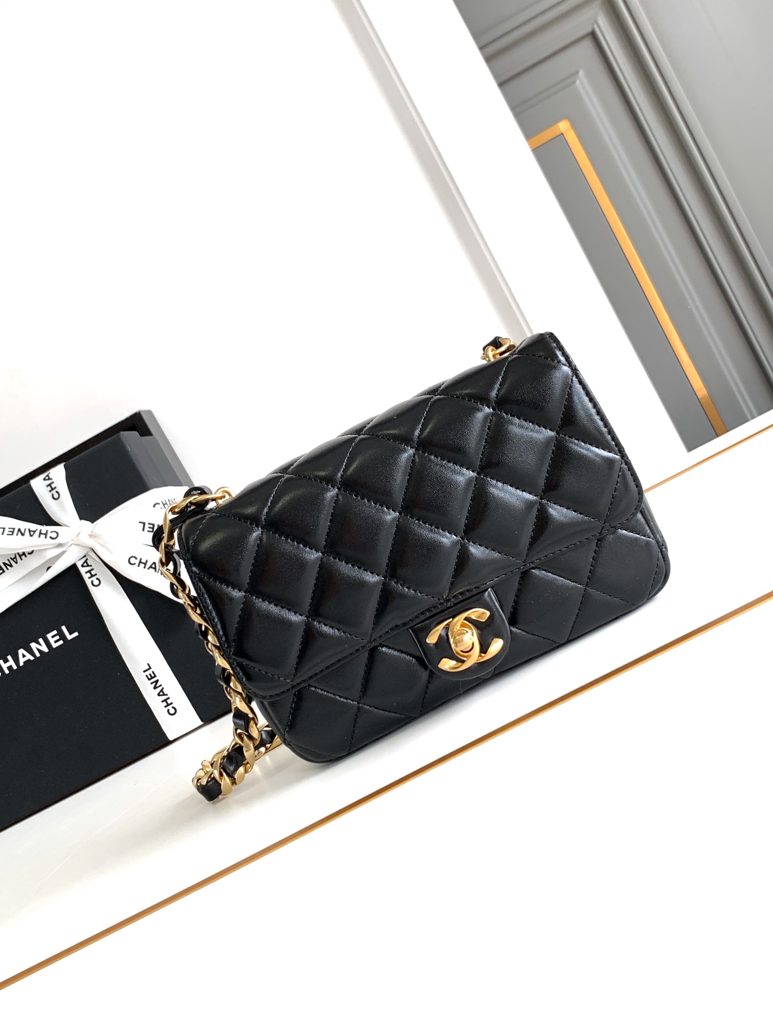 Ch@nel Flap Bag-20*13*4.5CM