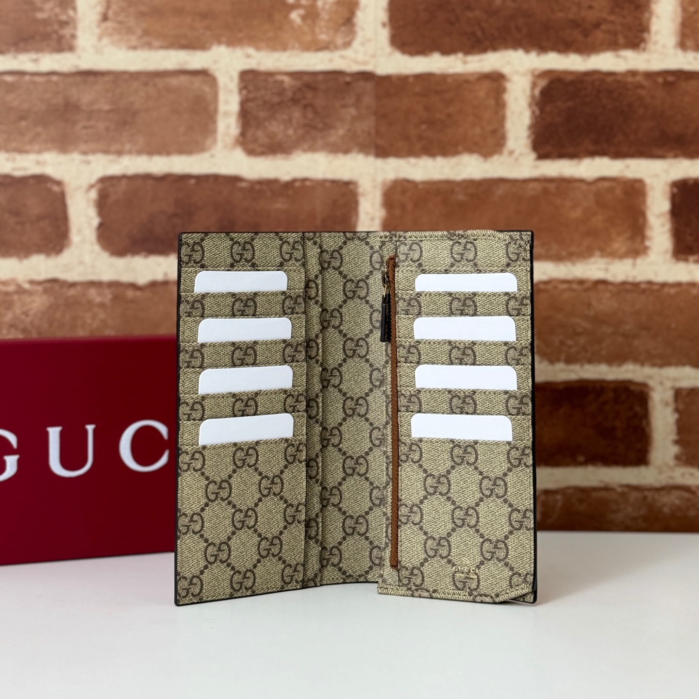 Gvc*1 GG Emblem Wallet-10*19*2CM