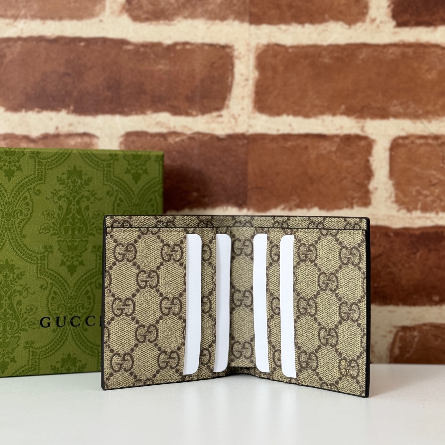 Gvc*1 GG Emblem Wallet-10*10CM