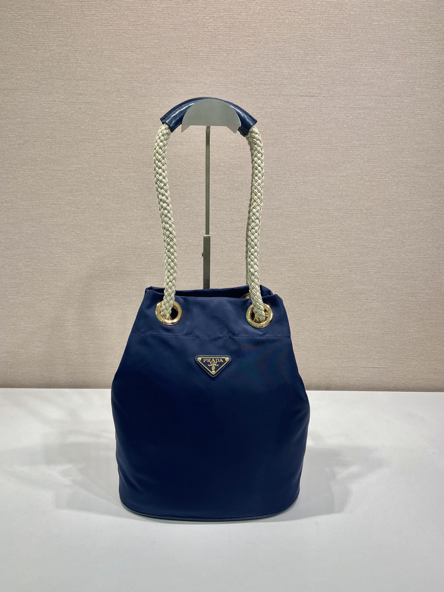 Pra*a Re-Nylon Bucket-1BE082-23.5*28*16.5CM