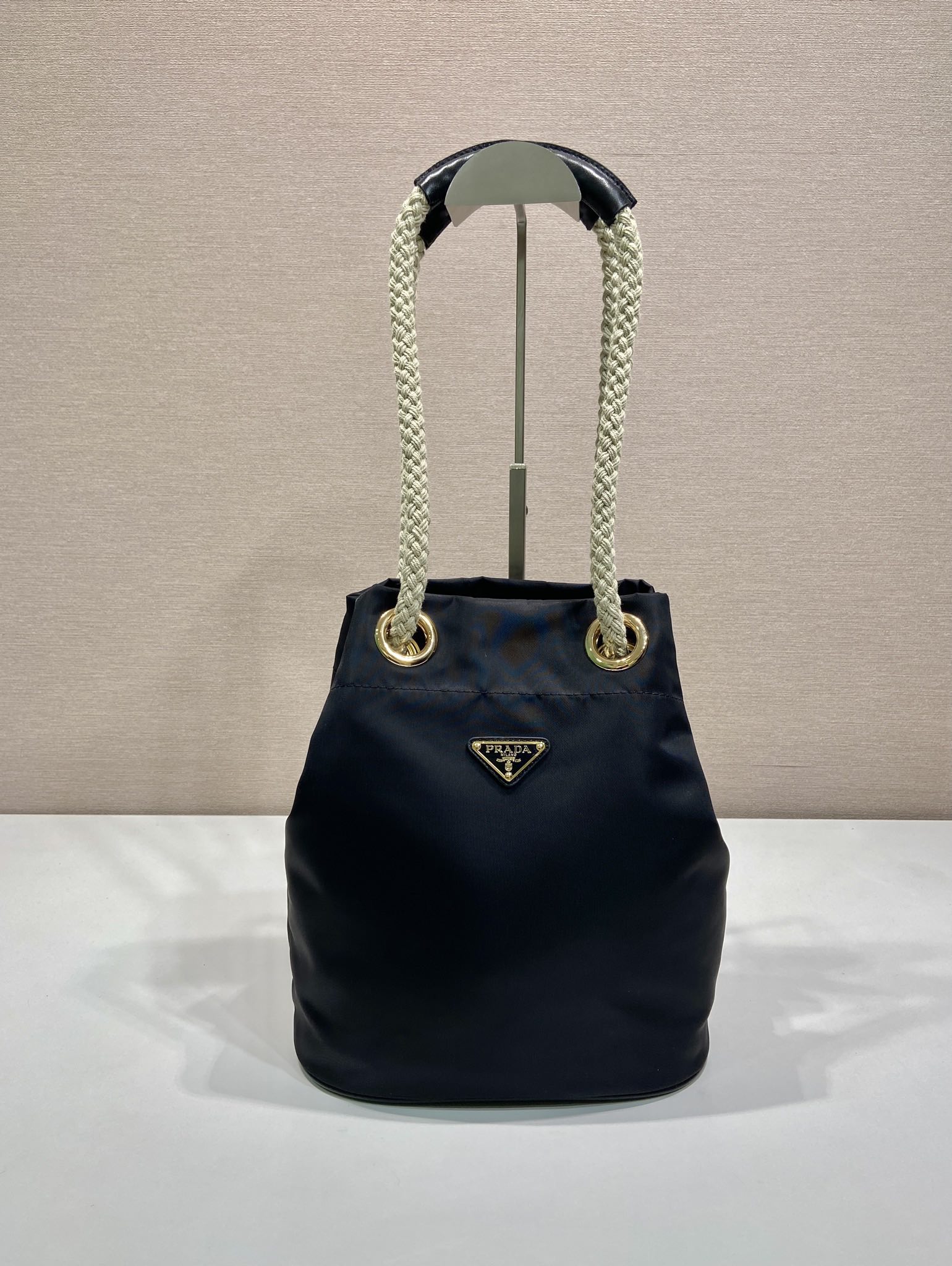 Pra*a Re-Nylon Bucket-1BE082-23.5*28*16.5CM