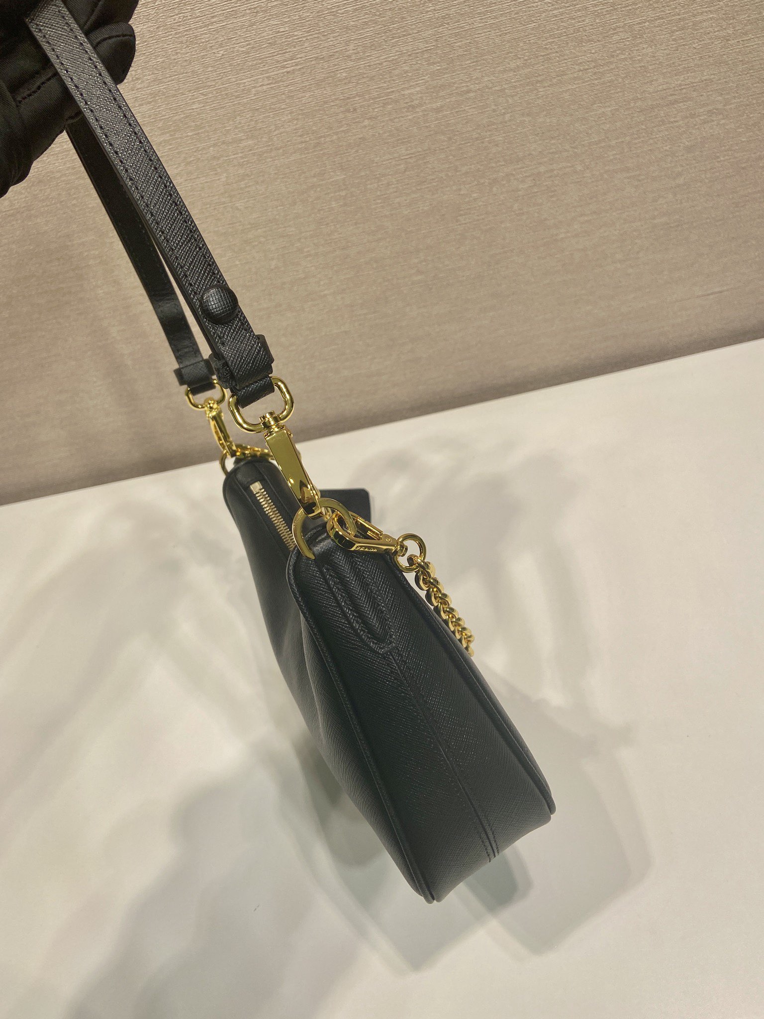 Prad 1BC204 Hobo Bag-22x6x17CM