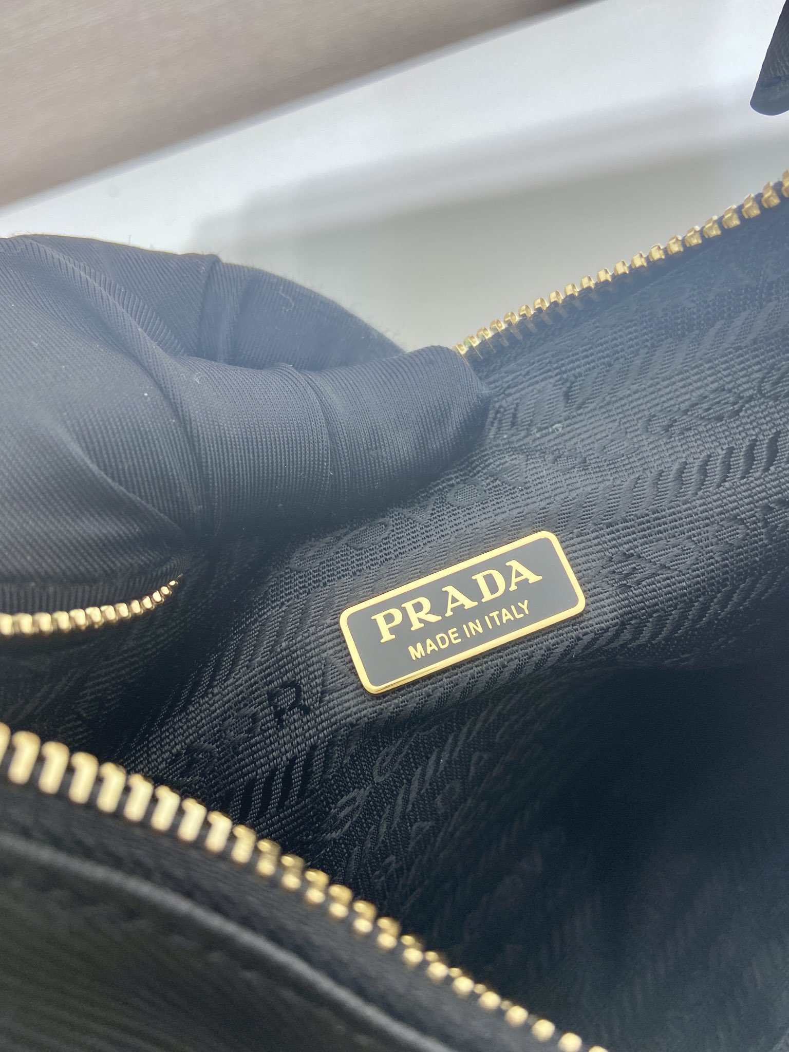 Prad 1BC204 Hobo Bag-22x6x17CM