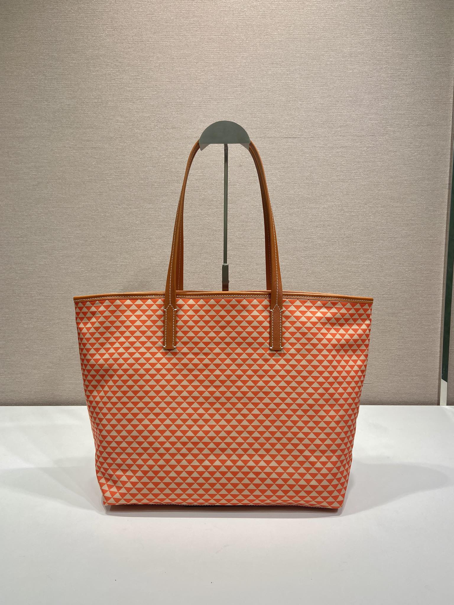 Pra*a Tessuto Triangulum Tote-1BD552-33*29*14CM