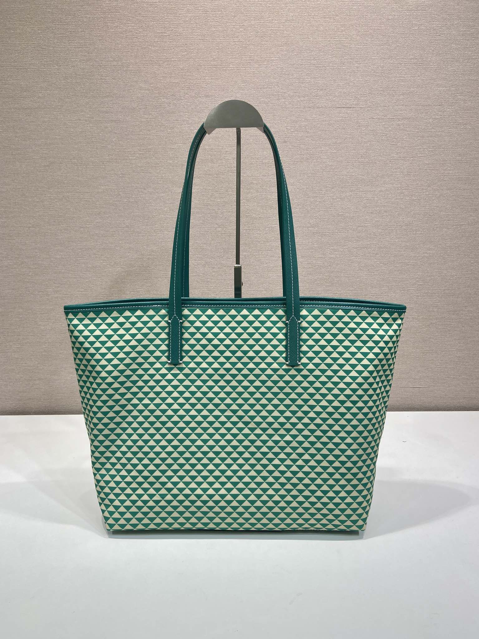 Pra*a Tessuto Triangulum Tote-1BD552-33*29*14CM