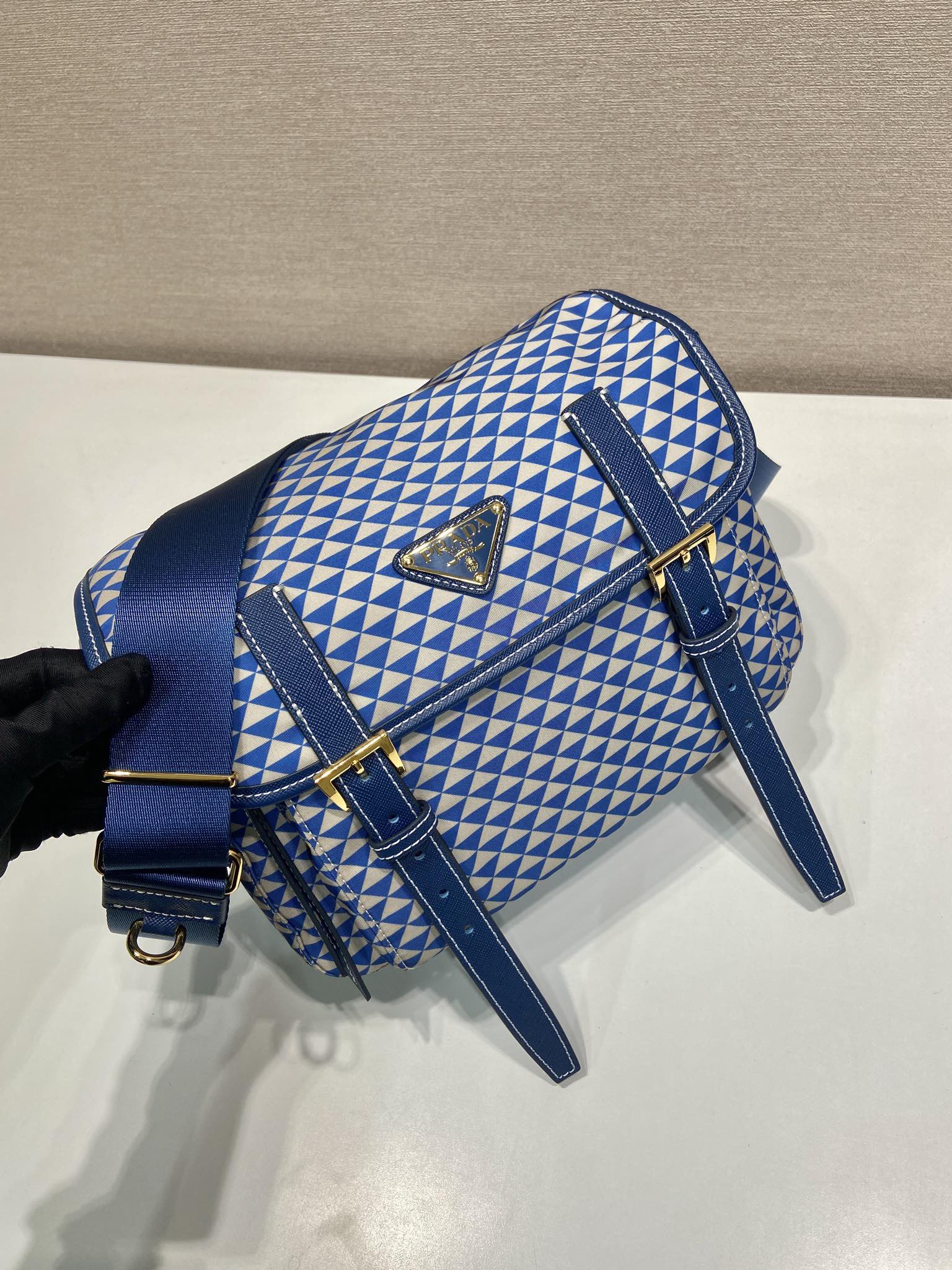 Pra*a Symbole Bag-1BD383-25*19.5*11CM