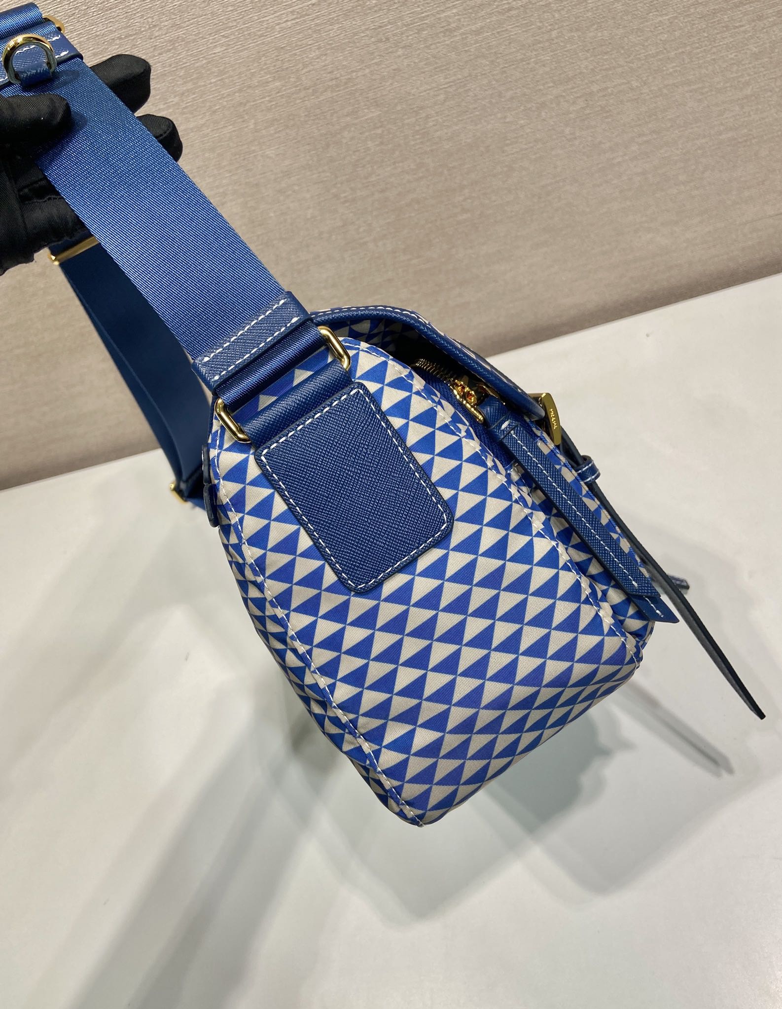 Pra*a Symbole Bag-1BD383-25*19.5*11CM