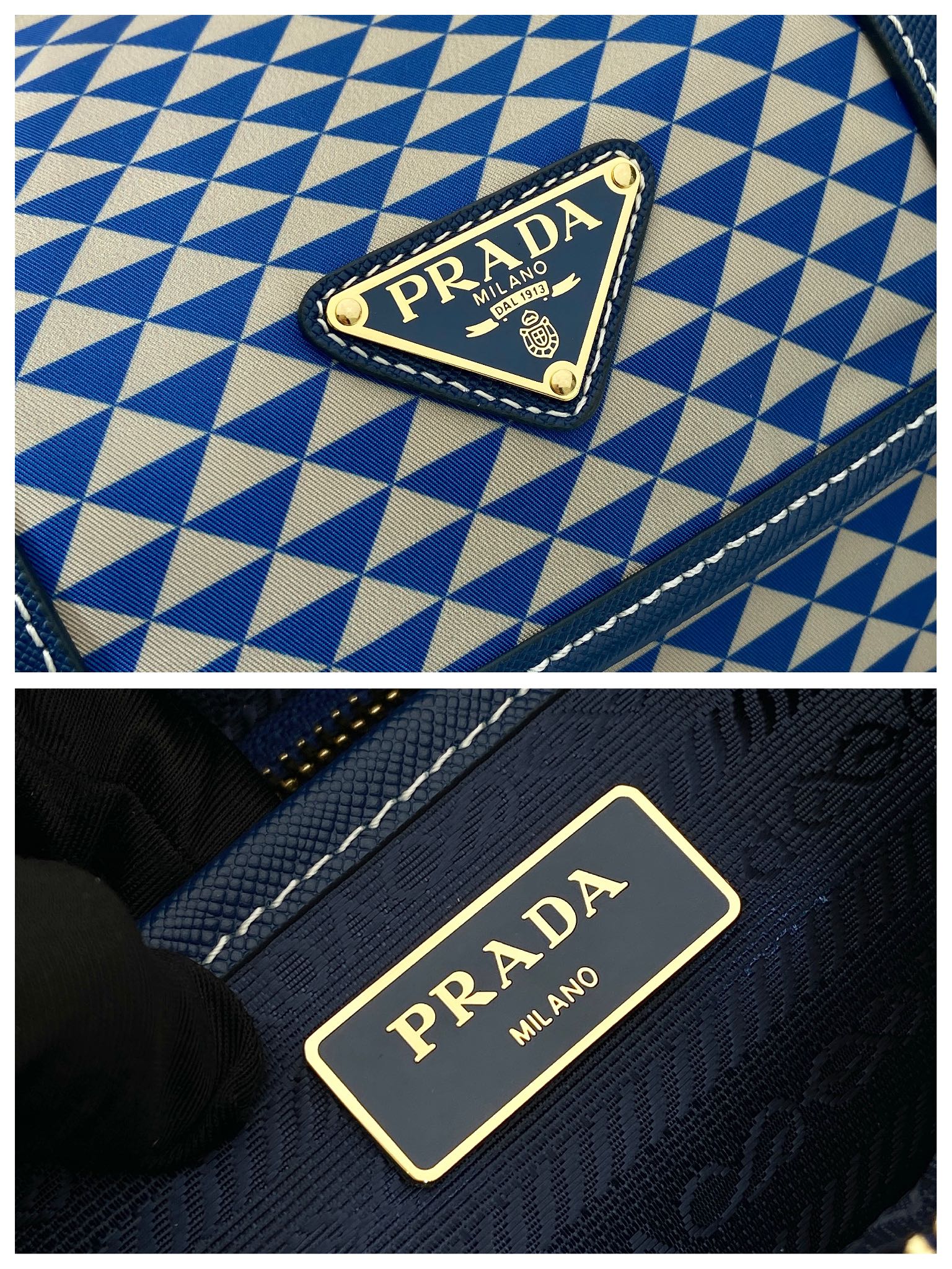 Pra*a Symbole Bag-1BD383-25*19.5*11CM