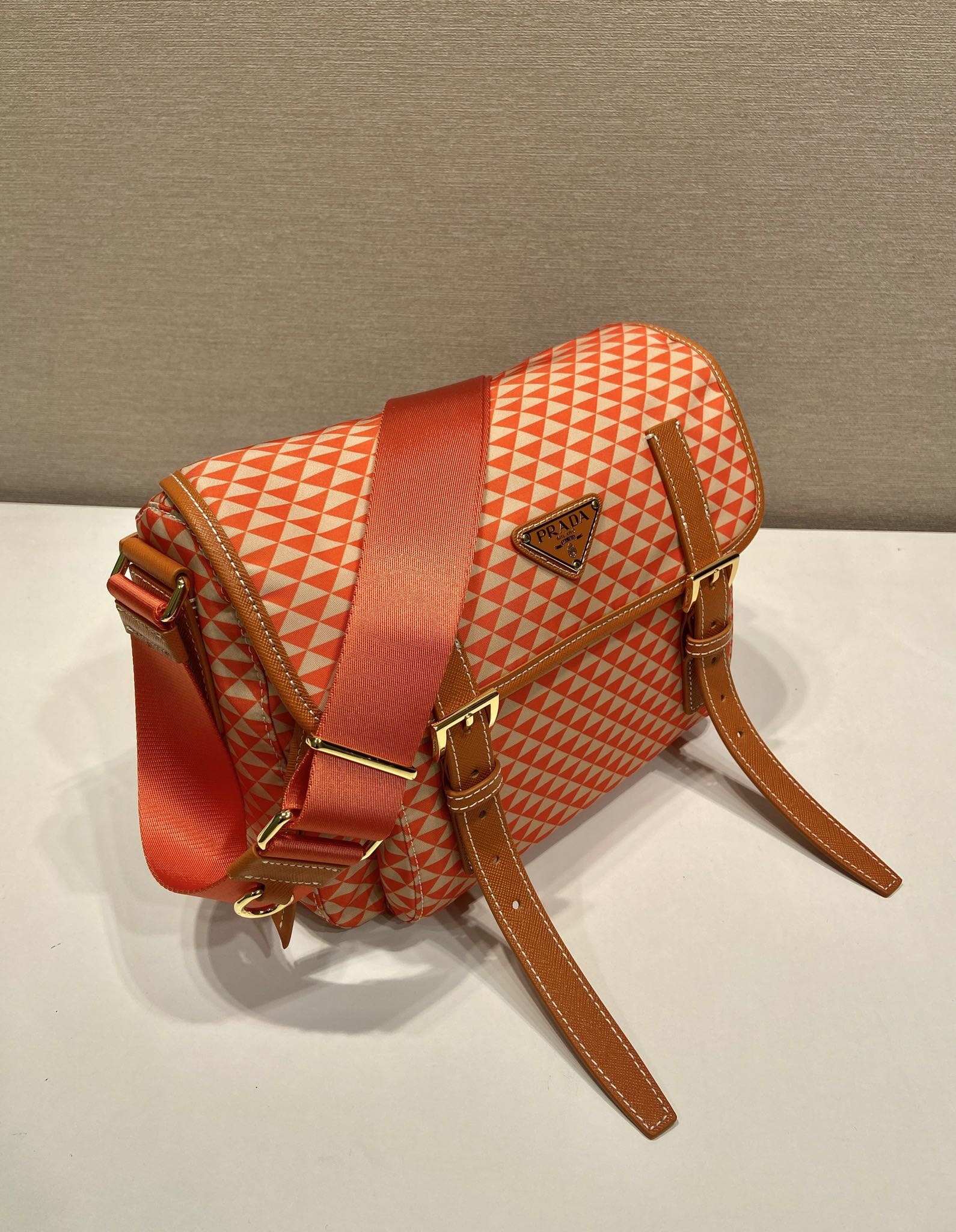 Pra*a Symbole Bag-1BD383-25*19.5*11CM