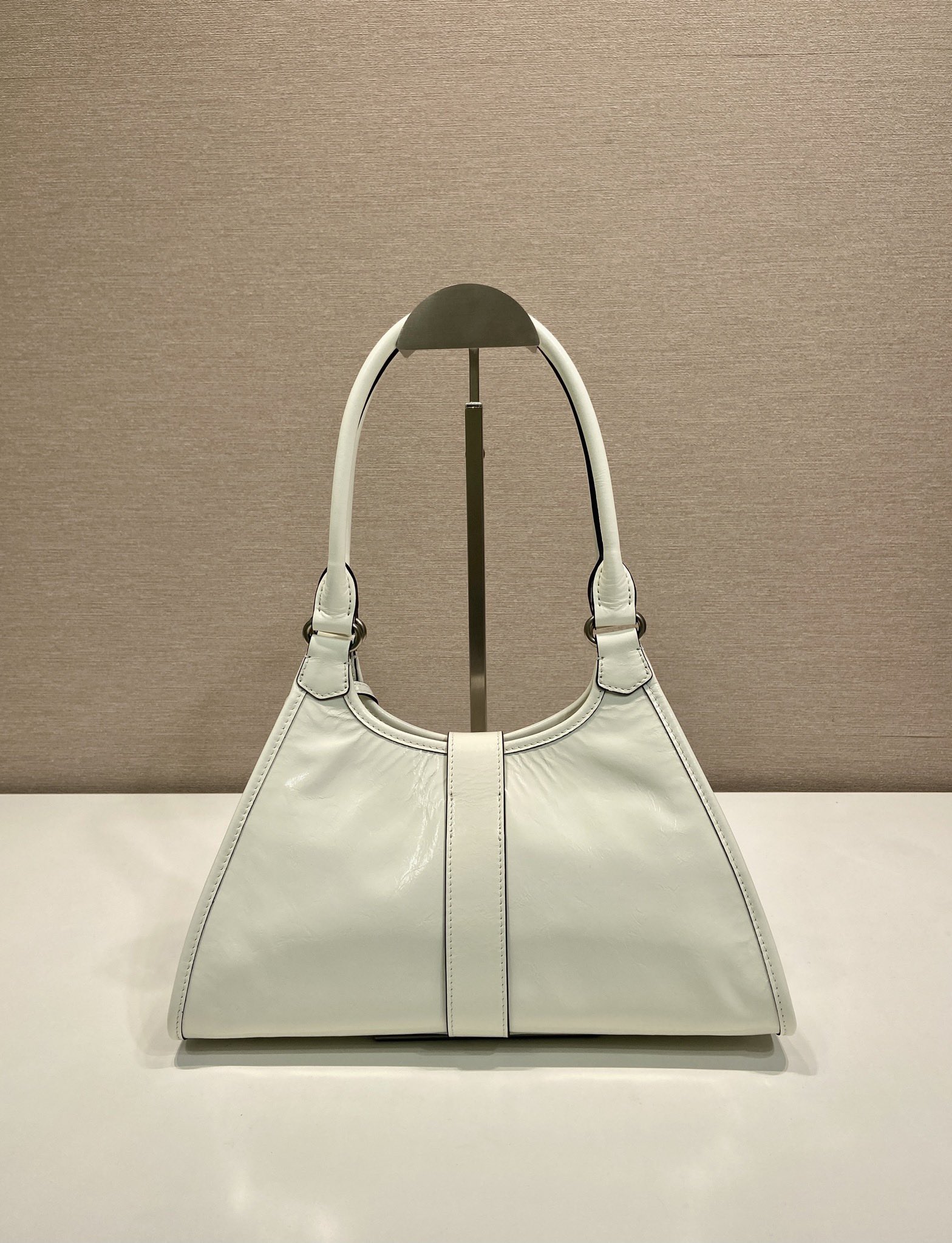Pra*a Leather Tote Bag-1BG563-30.5*17.5*9CM