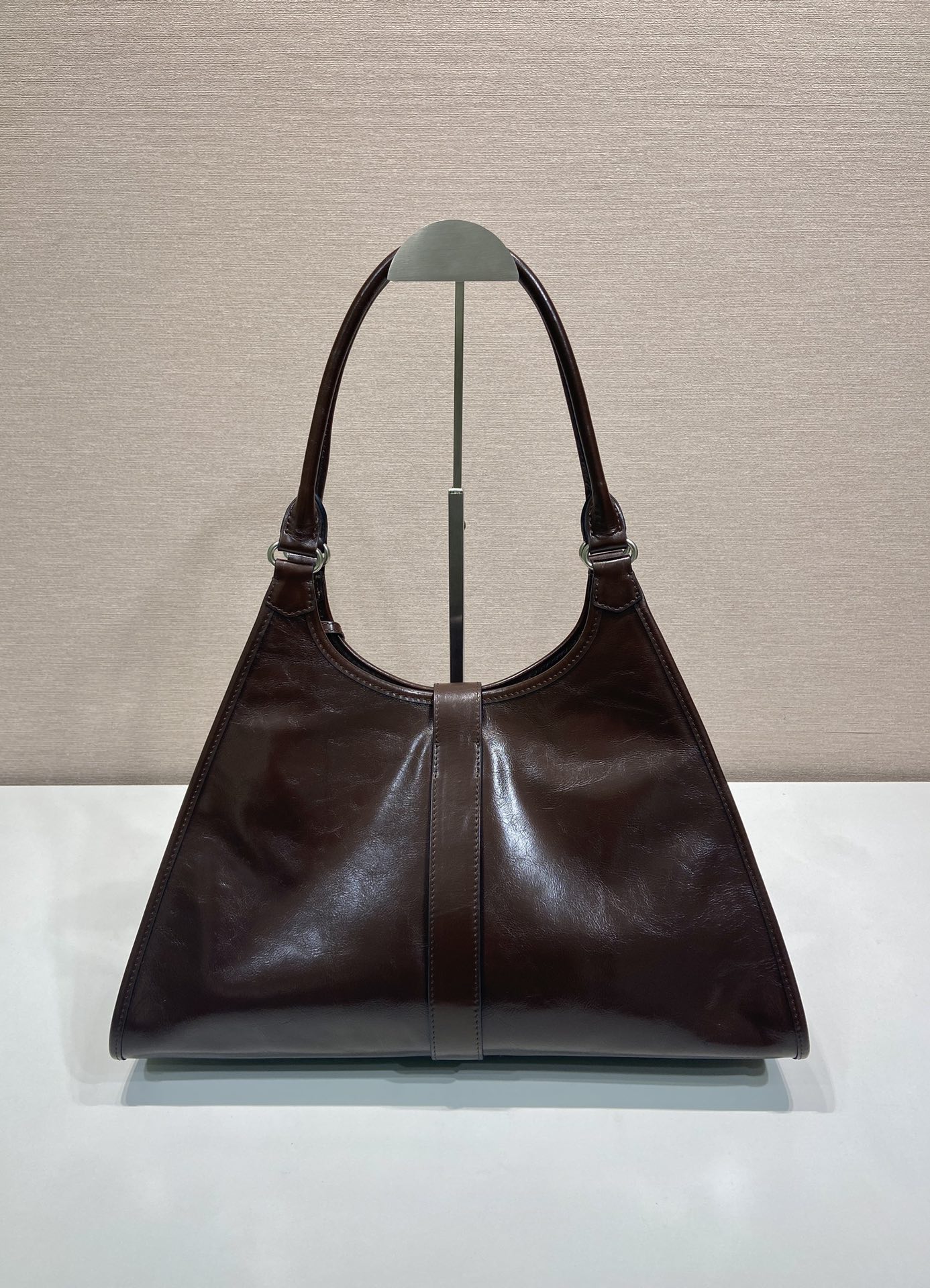 Pra*a Leather Tote Bag-1BG570-39*24.5*14CM