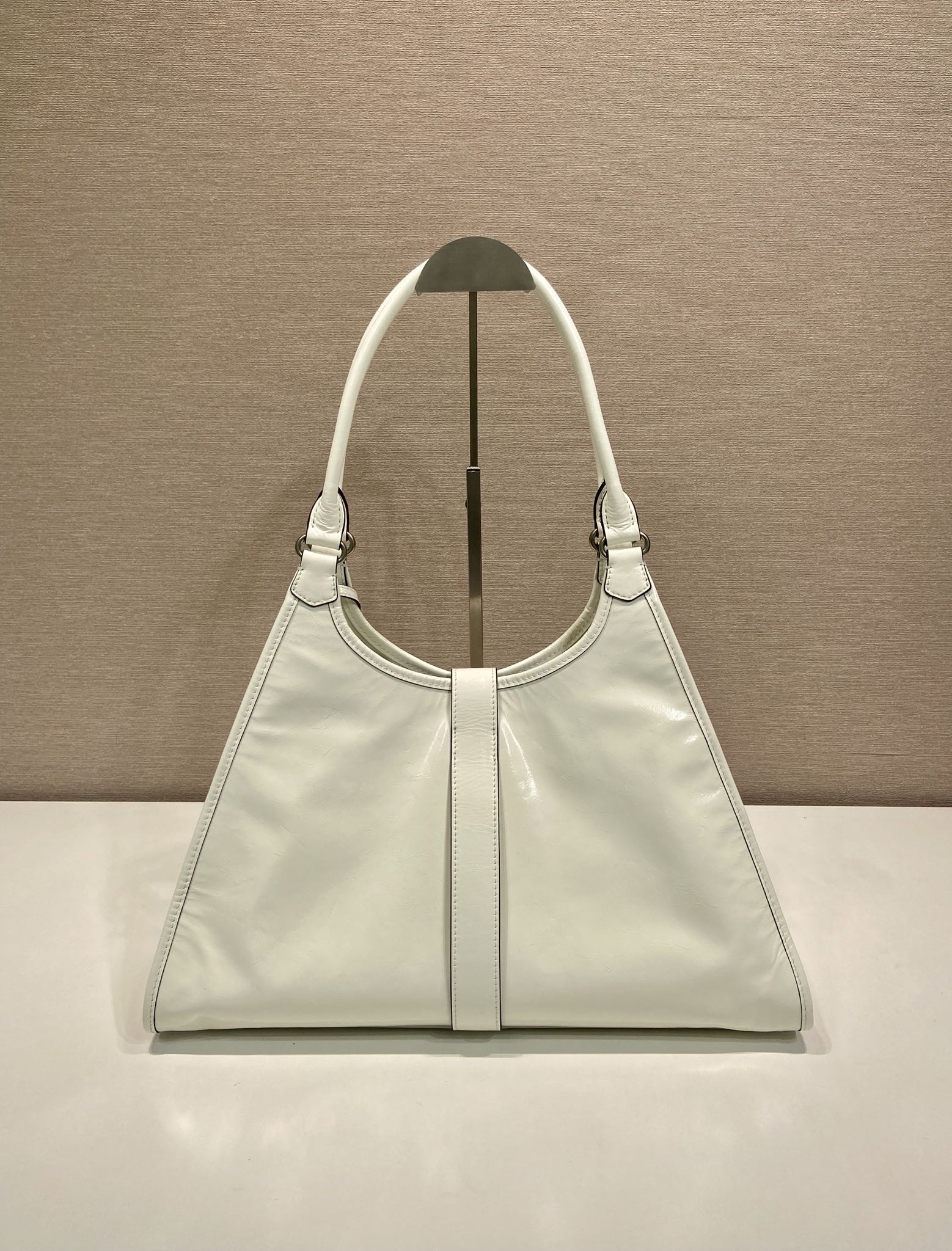 Pra*a Leather Tote Bag-1BG570-39*24.5*14CM