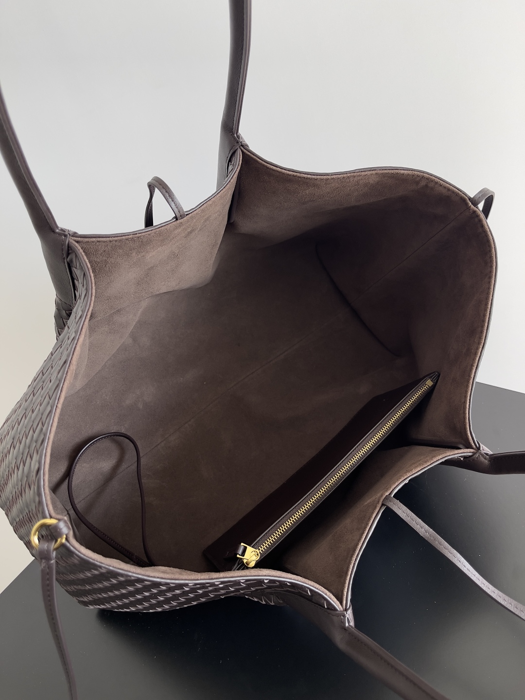 B0tt*ga Ven*ta Burgundy Pinacoteca Reversible Tote -43*23*17.5CM