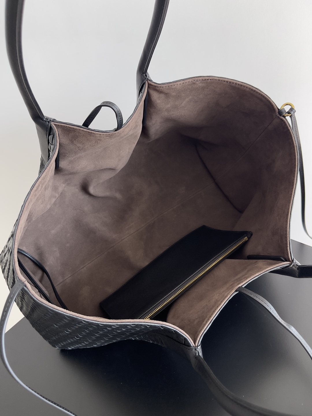 B0tt*ga Ven*ta Burgundy Pinacoteca Reversible Tote -43*23*17.5CM