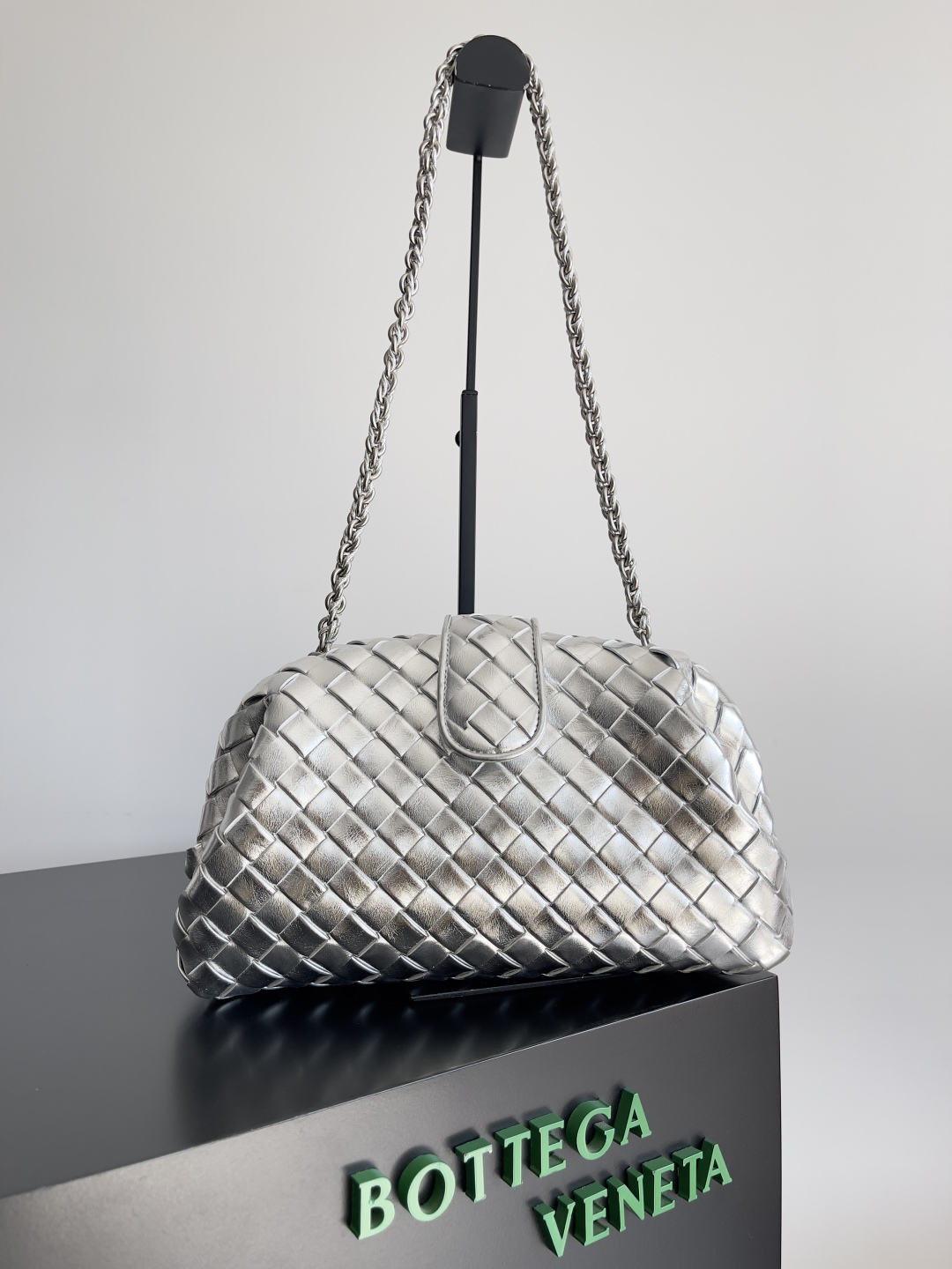 B0tt*ga Ven*ta Lauren 1980 Teen Leather Clutch-31.5*16.5*11CM