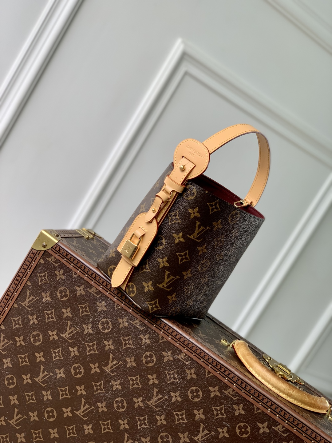 LV x TM All In BB Other Monogram Canvas-M13089-18 x 12 x 16CM