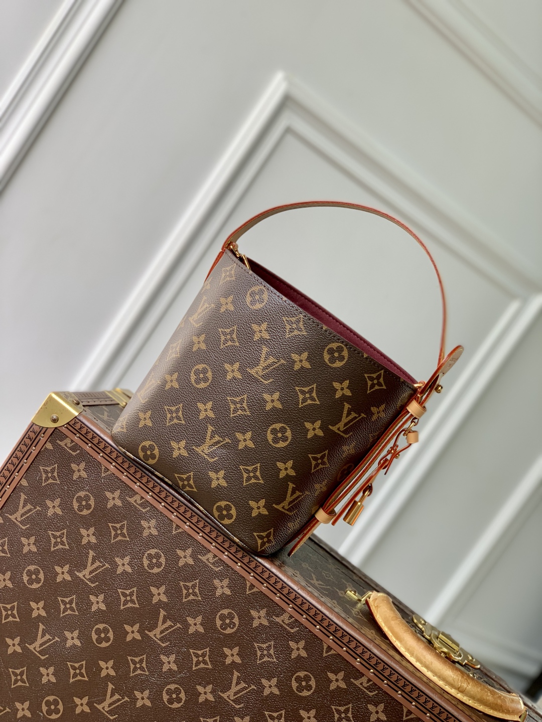 LV x TM All In BB Other Monogram Canvas-M13089-18 x 12 x 16CM