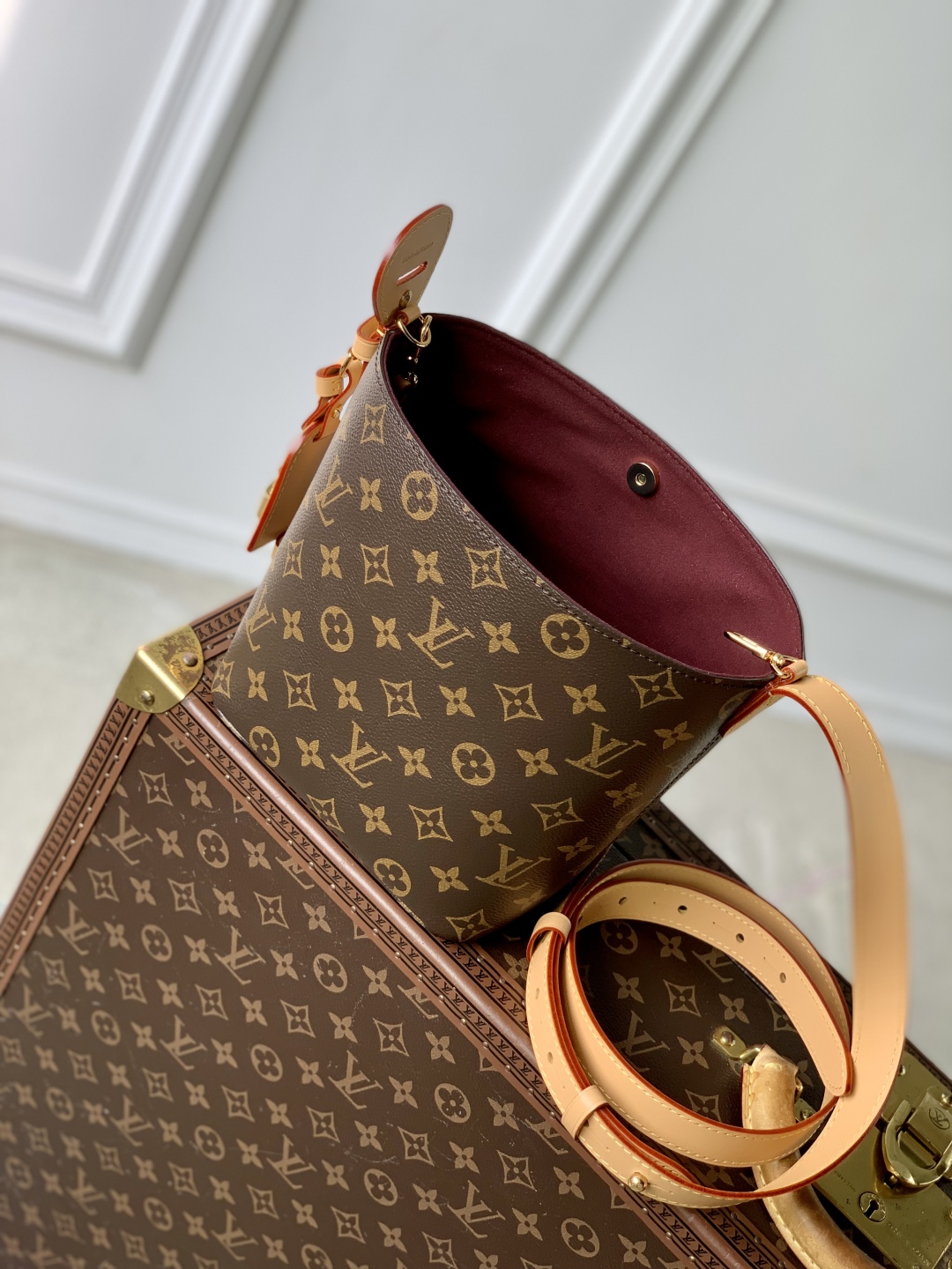 LV x TM All In BB Other Monogram Canvas-M13089-18 x 12 x 16CM