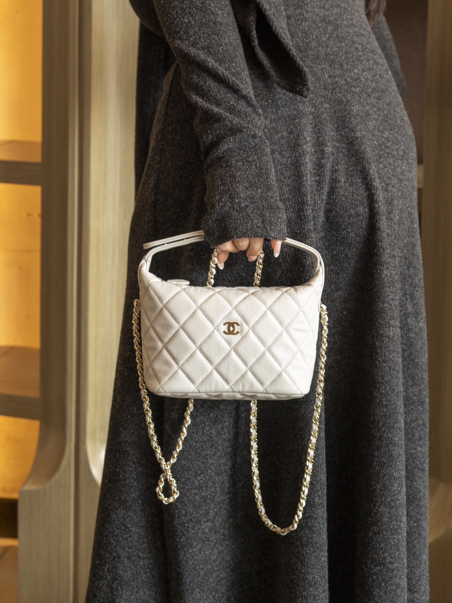 Ch@nel Tote Bag--21.5*19*6CM