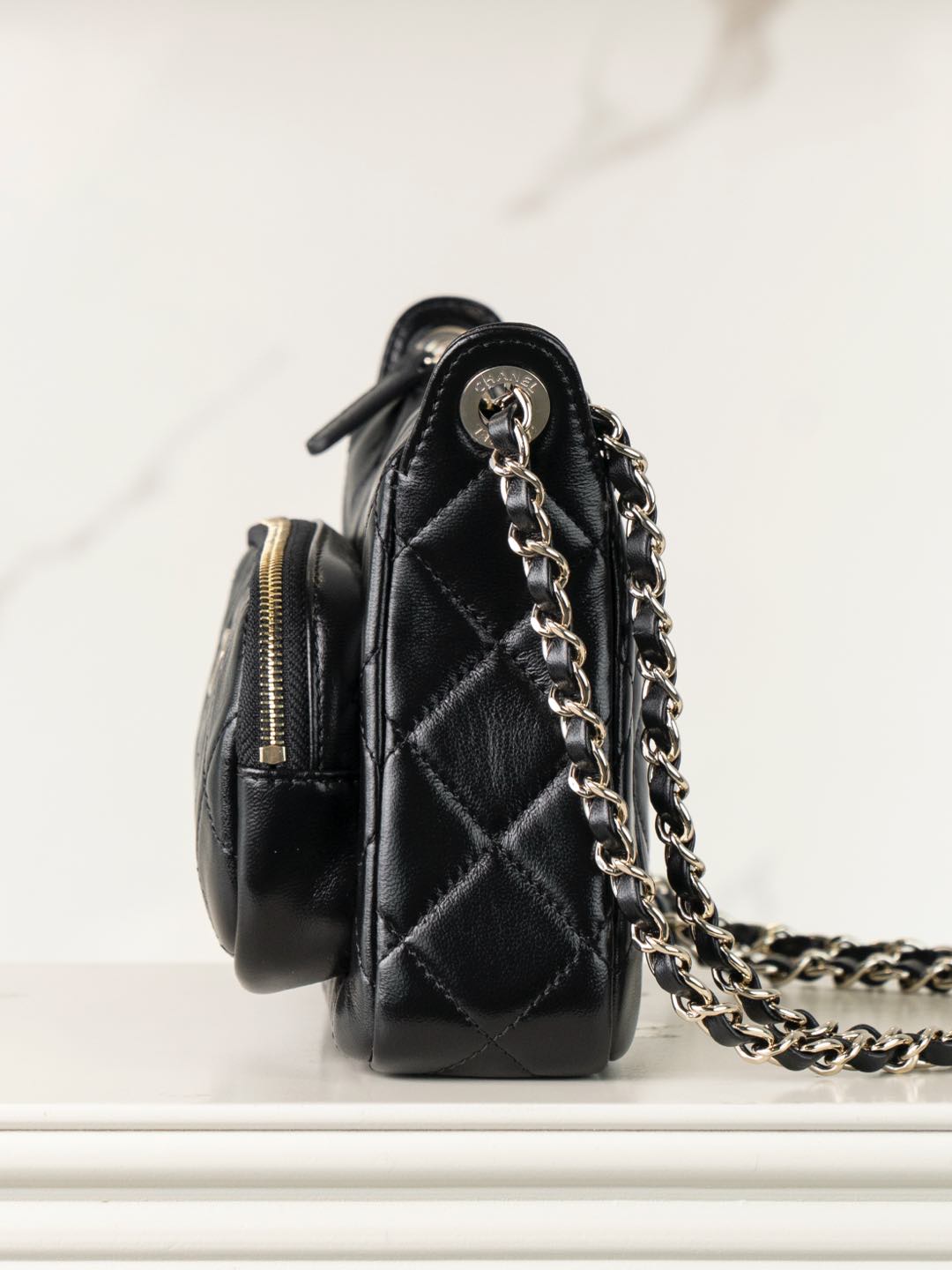 Ch@nel Tote Bag-21*7.5*15CM