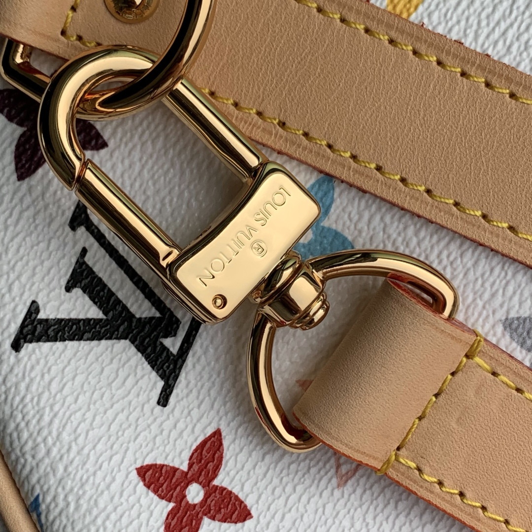 LV x TM Keepall Bandoulière 45 Other Monogram Canvas -M13742-45 × 27 × 20CM