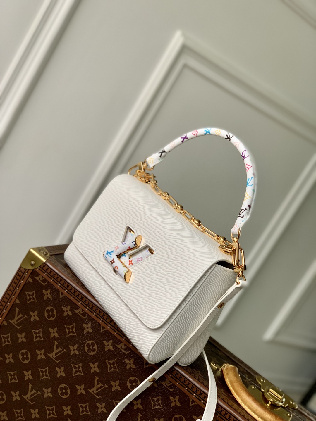 LV x TM Twist MM Slim Epi Leather - Women Bags-M13678-16 x 8 x 23CM