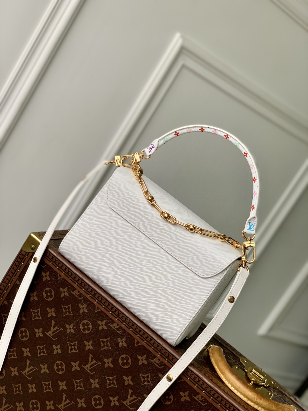 LV x TM Twist MM Slim Epi Leather - Women Bags-M13678-16 x 8 x 23CM