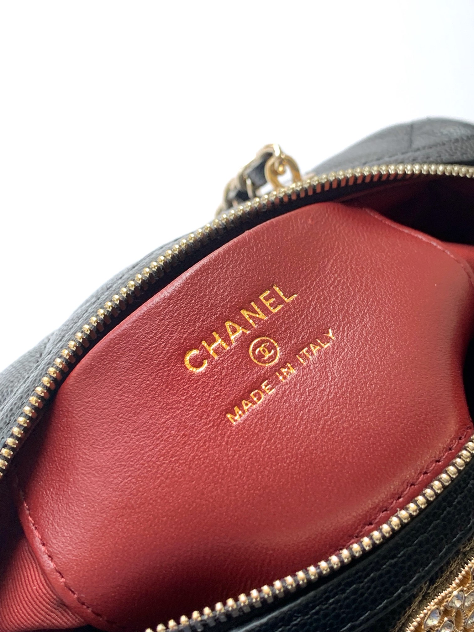 Ch@nel Bowling Bag-11.5*18.5*11CM