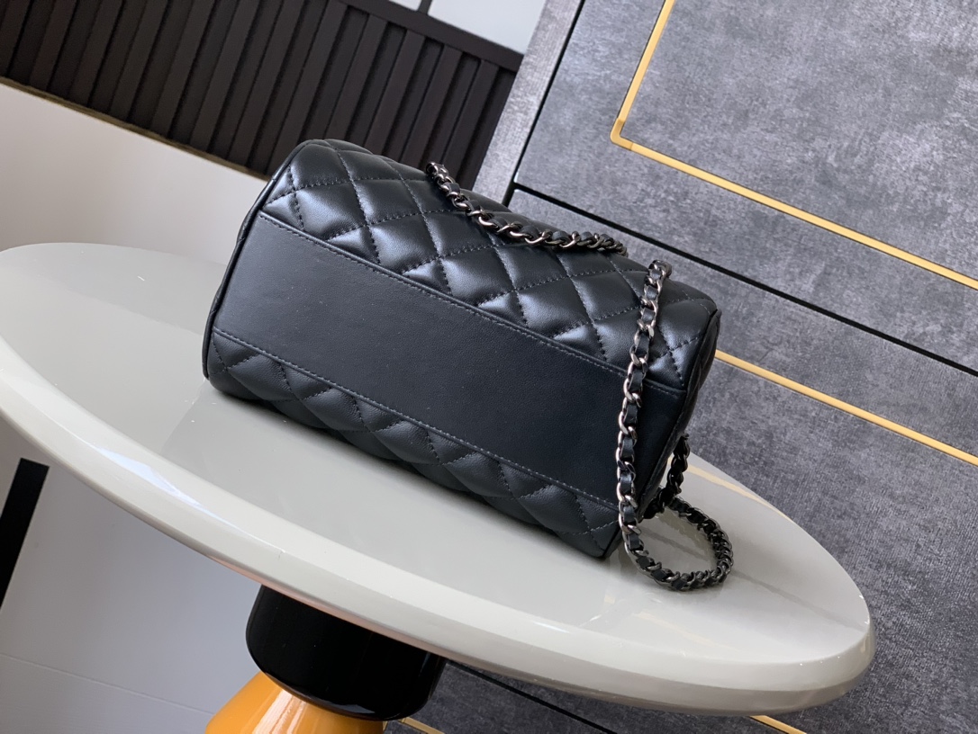 Ch@nel Bowling Bag-11.5*18.5*11CM