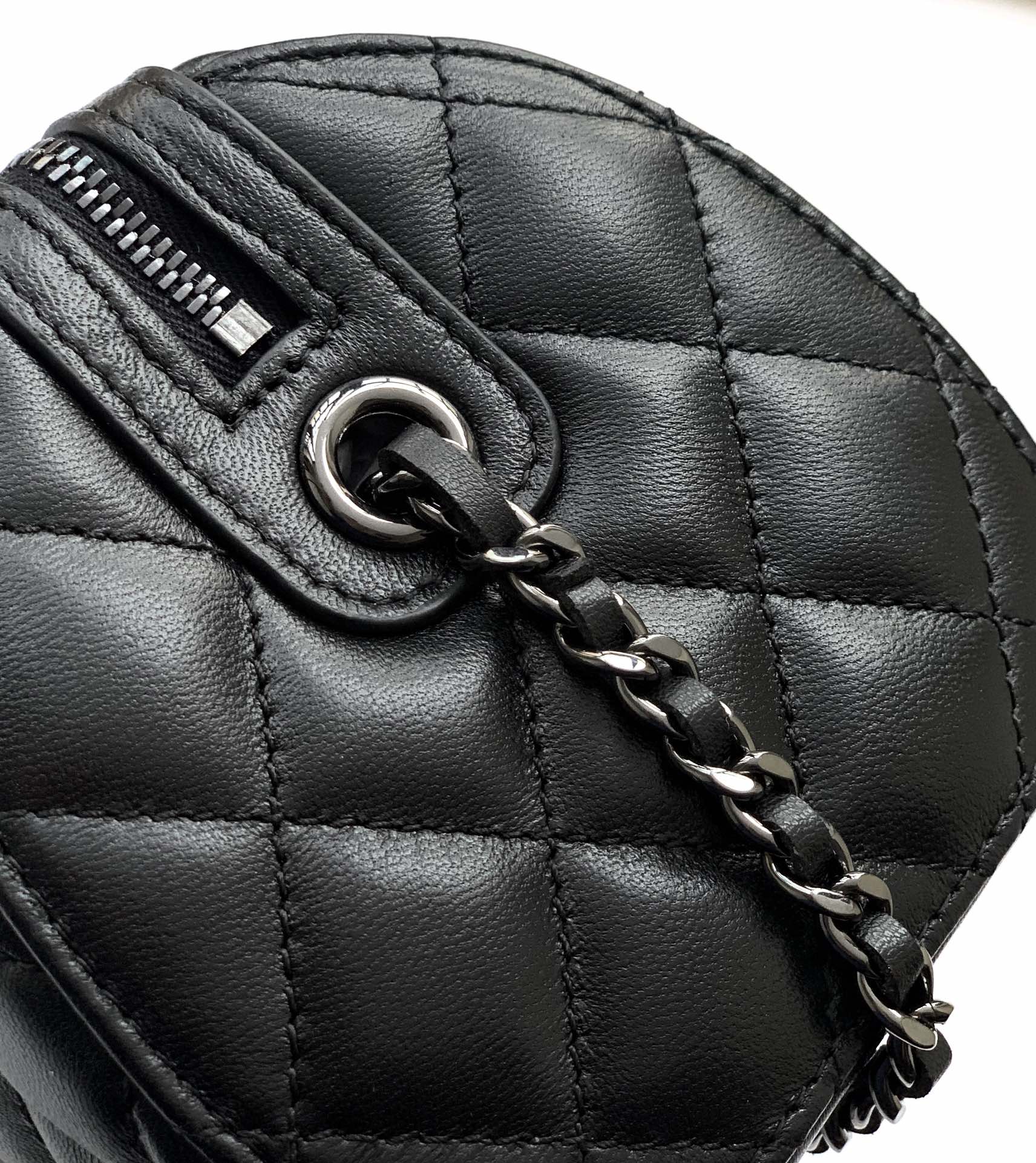 Ch@nel Bowling Bag-11.5*18.5*11CM