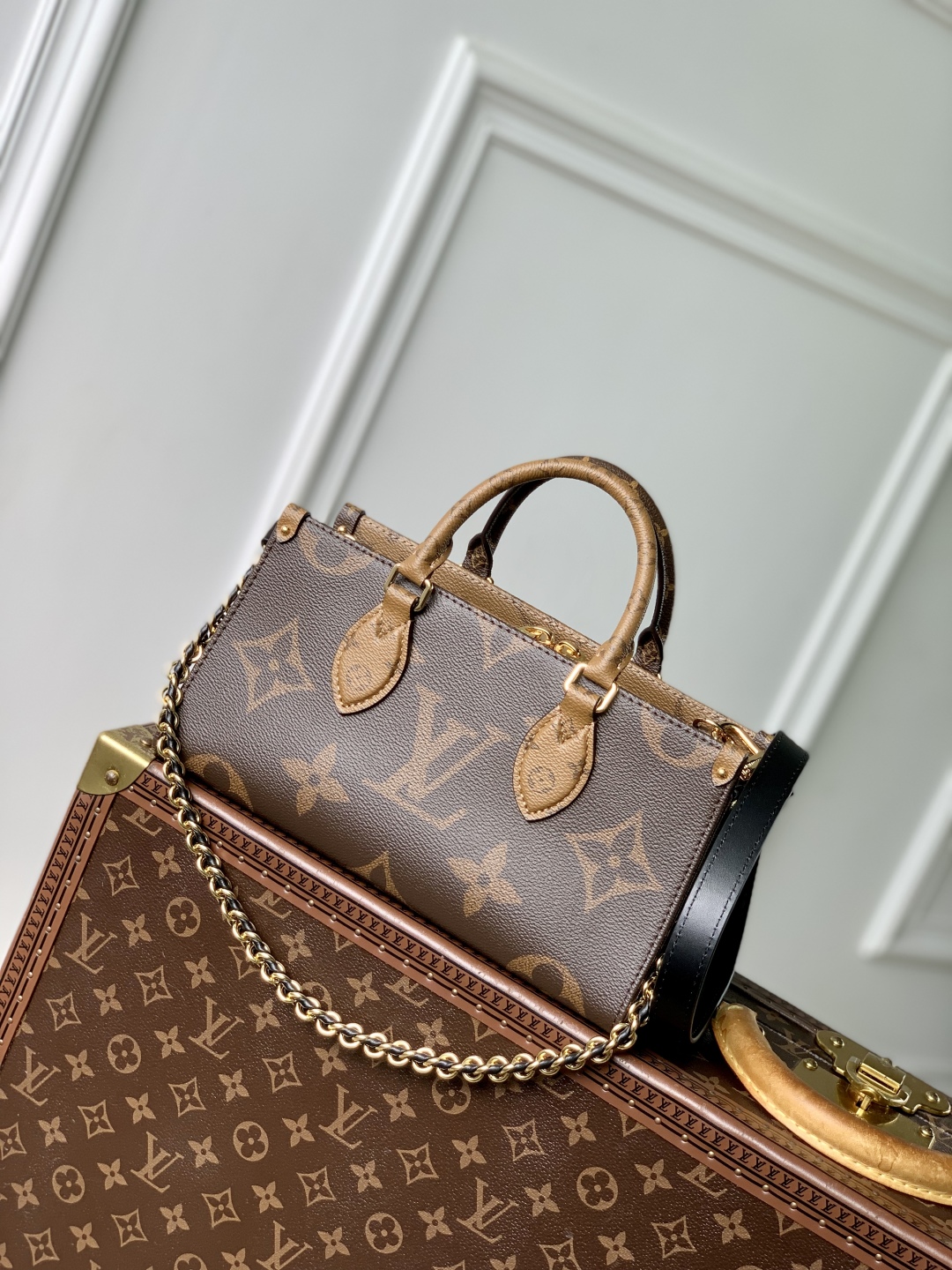 L0vis Vvtt0n OnTheGo East West Handbag-M23640-25*13*10CM