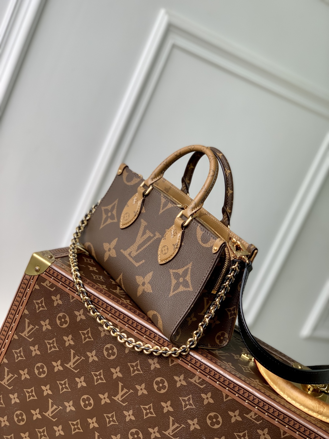 L0vis Vvtt0n OnTheGo East West Handbag-M23640-25*13*10CM