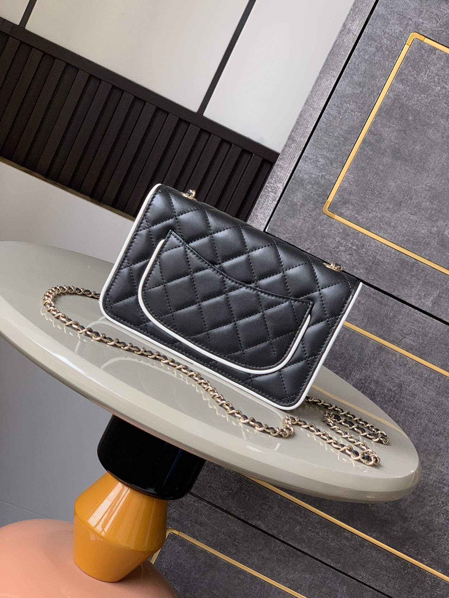 Ch@nel Flap Bag-12.3*19.2*3.5CM