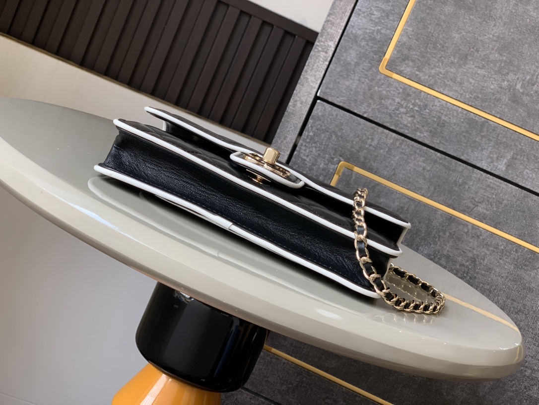 Ch@nel Flap Bag-12.3*19.2*3.5CM