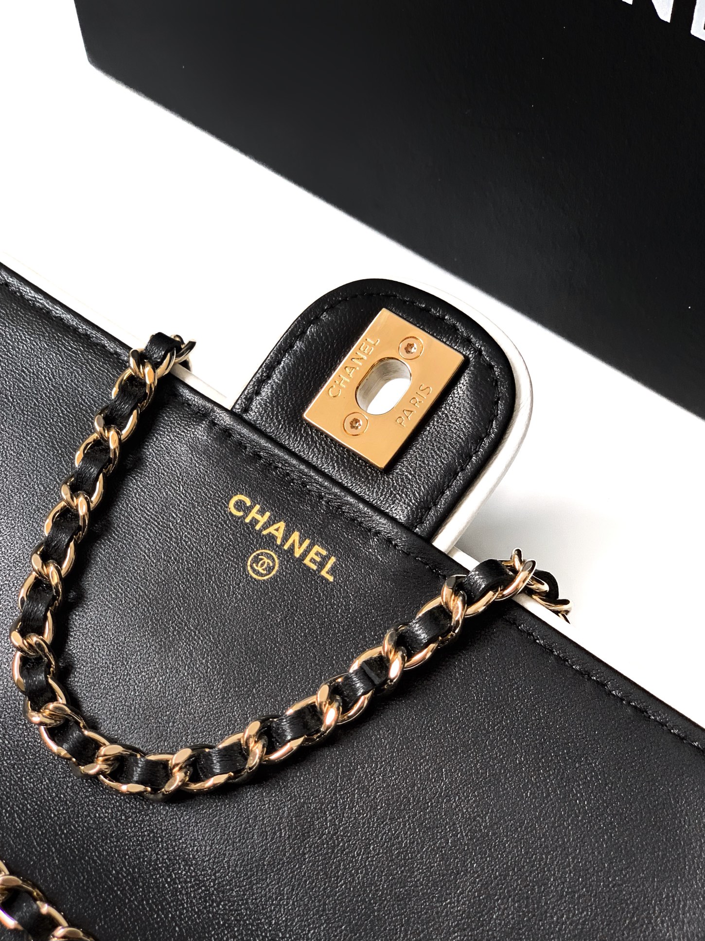 Ch@nel Flap Bag-12.3*19.2*3.5CM