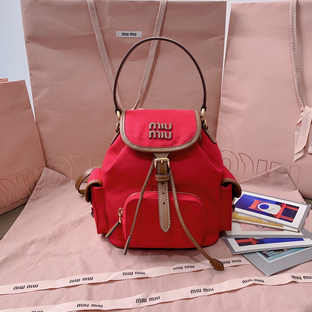 M1um1u Backpack-22X18X11.5CM