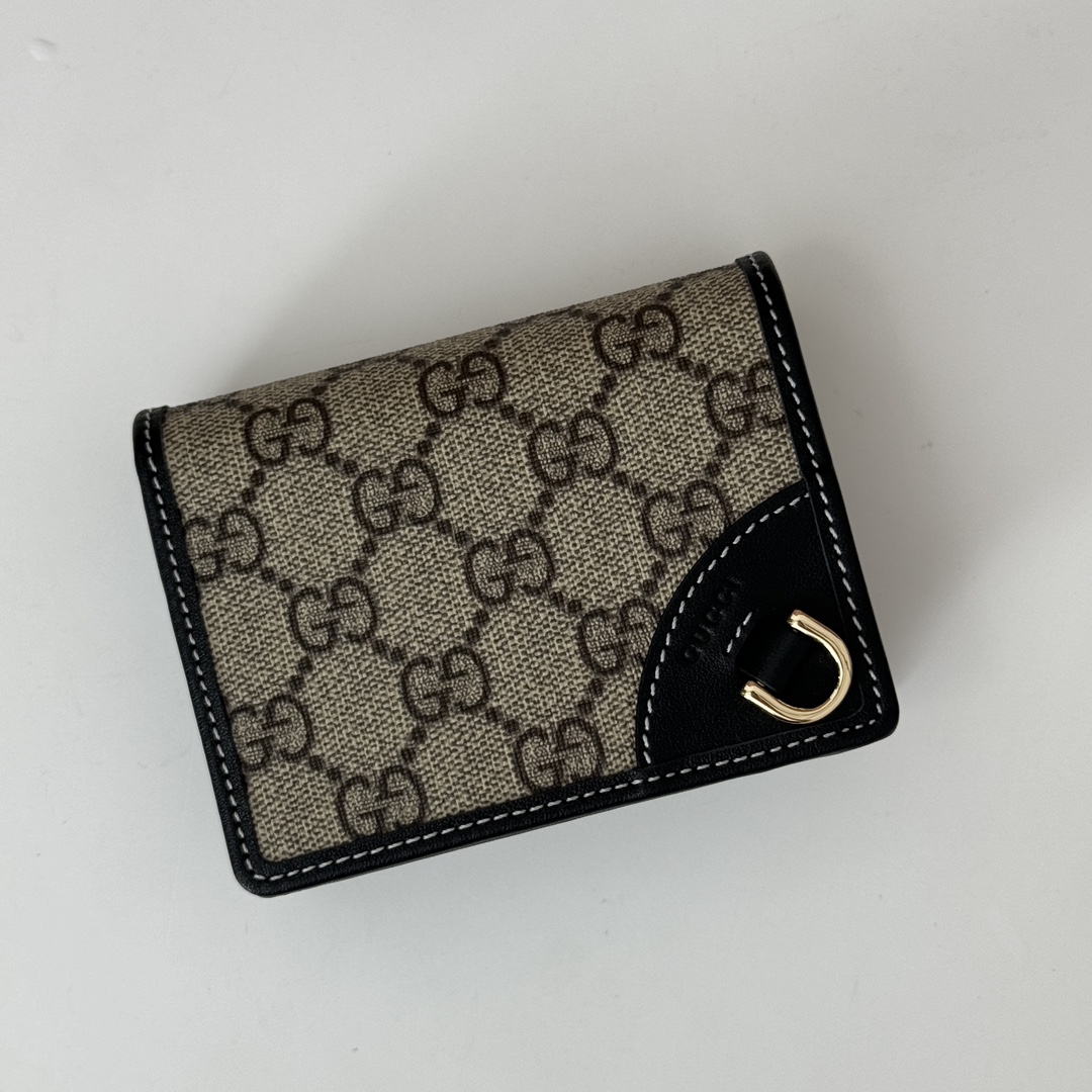 Gvc*1 GG Emblem Wallet-11*8.5*3CM