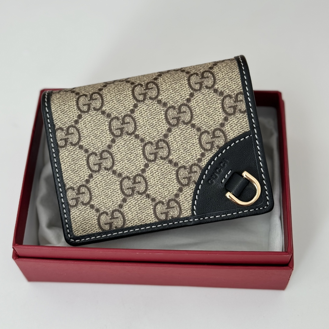 Gvc*1 GG Emblem Wallet-11*8.5*3CM