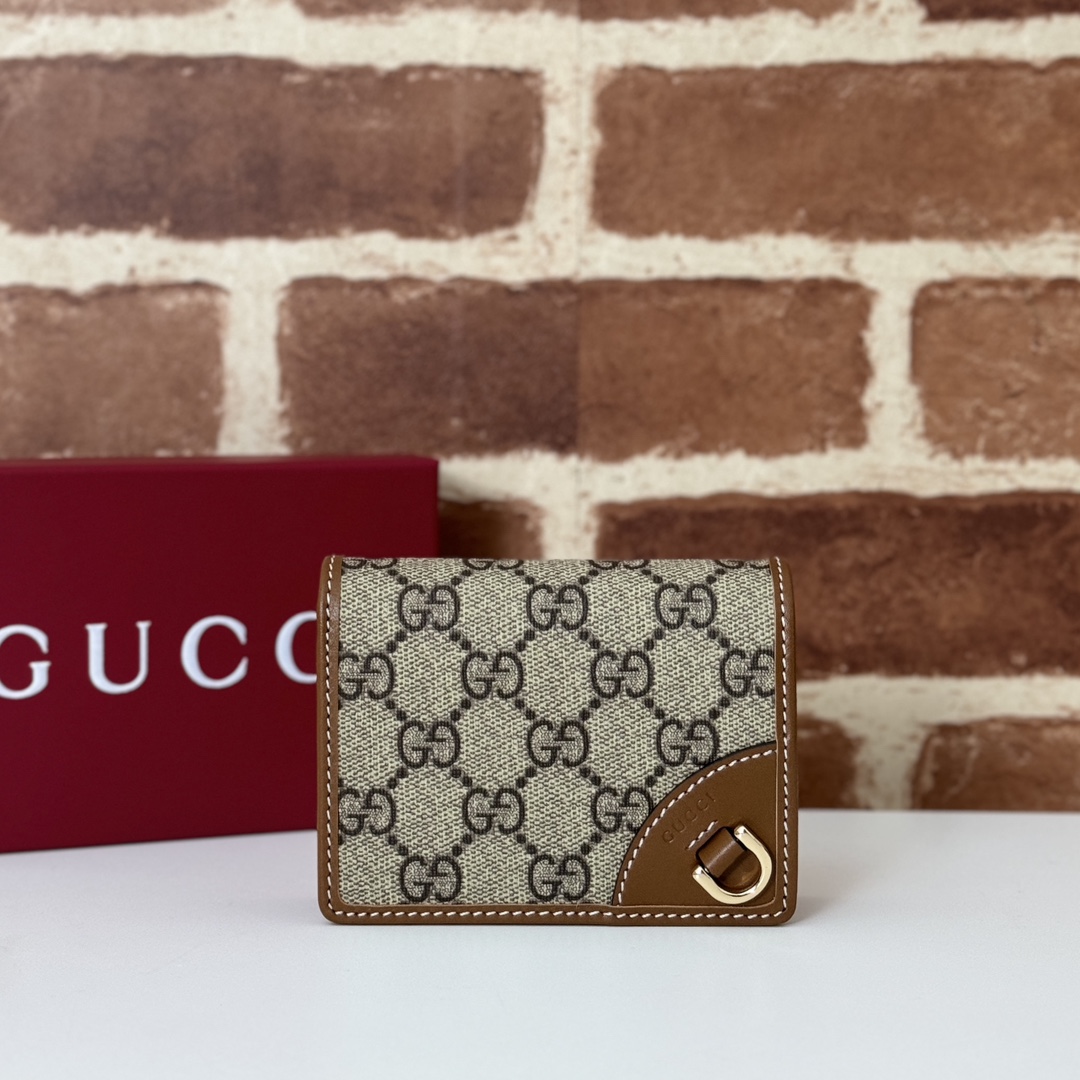 Gvc*1 GG Emblem Wallet-11*8.5*3CM