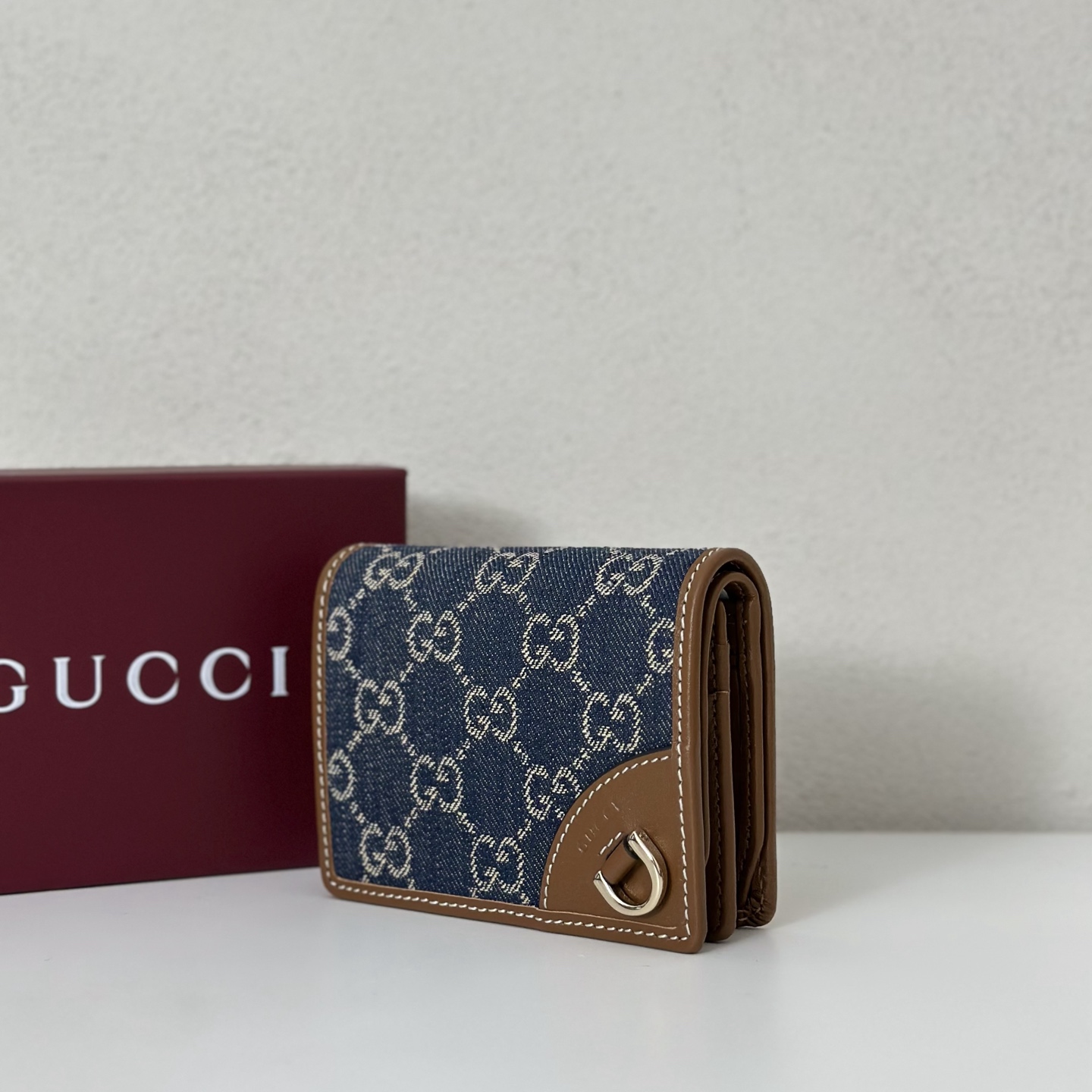 Gvc*1 GG Emblem Wallet-11*8.5*3CM