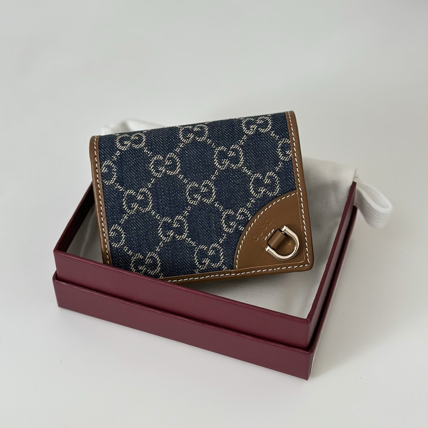 Gvc*1 GG Emblem Wallet-11*8.5*3CM