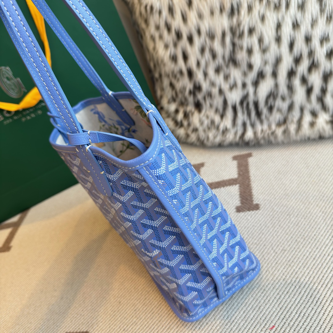 G09ard fuchsia pink reversible st. l0vis tote bag-20.5x9x20cm