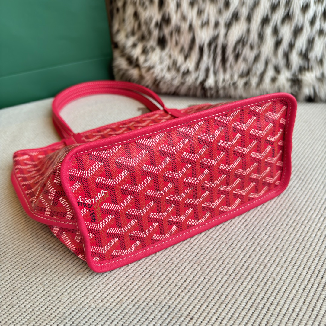 G09ard Fuchsia Pink Reversible St. L0vis Tote Bag-20.5X9X20CM