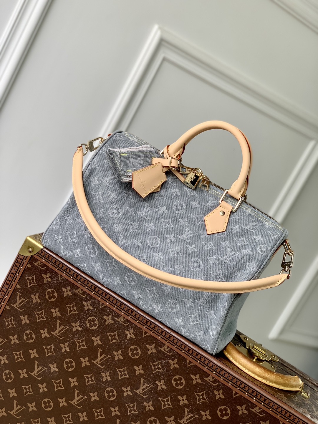 L0vis Vvtt0n Speedy Soft 30 Boho Bag -21 x 17 x 30CM