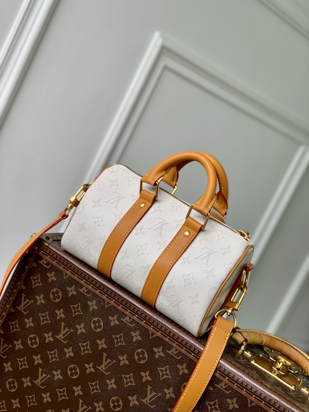 Lv Keepall Bandoulière 25-25x 19 x 15CM